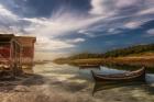 Anchored Boats, 2016, (Direct Print on Brushed Aluminium, BUTLERFINISH® Look)