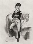 George Washington in 1775, from 'Life and Times of Washington', Volume I, published 1857 (litho)