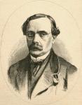 Antonio García Gutiérrez, 1813- 1884. Spanish Romantic dramatist and poet. From El Museo Popular published Madrid, 1887