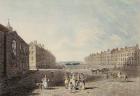 Queen Square, London, 1786 (w/c and pen and ink over graphite on wove paper)