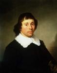 Portrait of a Young Man, in a Black Costume with a White Lace Collar