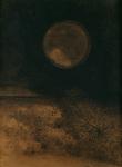 La Sphere (Globe), 1890-5 (kohl and sepia wash on paper)