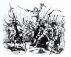 Luddite Rioters, 1811-12 (engraving)