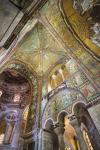 Mosaics in San Vitale basilica, Ravenna, Ravenna Province, Italy (photo)