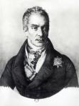 Klemens Wenzel Nepomuk Lothar (1773-1859) Prince of Metternich-Winneburg (engraving) (b/w photo)