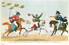 The Battle of Waterloo, 18th June 1815, published by Ackermann, 1815-20 (coloured engraving)