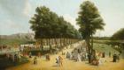 View of the Mall in St James's Park, 1709-10 (oil on canvas)