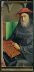 Portrait of Cardinal Bessarion (1402-72) c.1475 (oil on panel)