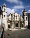 Facade of the Cathedral, built 1748-77 (photo)