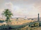 View of Borodino, the location of the decisive Battle, printed by J. Jacottet, published by Lemercier, Paris, 1830s (colour litho)