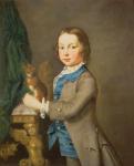 A Portrait of a Boy with a Pet Squirrel, 18th century