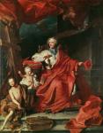 Cardinal de Bouillon (1643-1715) Opening the 'Holy Door', 1708 (oil on canvas)