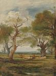 Landscape with Figures, 1816 (oil on panel)