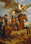 Equestrian Portrait of Philip V (1683-1746) (oil on canvas)
