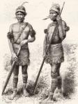 South American Carijona Indians (engraving)