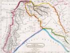 Map of Syria, Mesopotamia, Assyria &c., from 'The Atlas of Ancient Geography', by Butler published in London, c.1829 (colour litho)