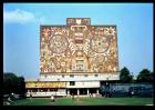 Wall mosaic on the facade of the Central Library (photo)