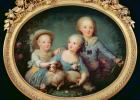 The Children of Charles de France, 1781 (oil on canvas)