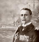 Gustav Heinrich Ernst Friedrich von Ingenohl, 1857 - 1933. German admiral, commander of the German High Seas Fleet at the beginning of World War I. From La Esfera, 1914.