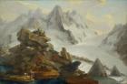 The Mountains at Lauteraar, 1776 (oil on canvas)