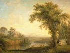 Antique Landscape with Phaeton's Tomb, 1785 (oil on canvas)