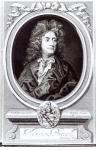 Portrait of Henry Purcell (1659-95), English composer, engraved by R. White, 1695 (engraving)