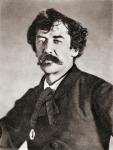 James Abbott McNeill Whistler, 1834 -1903. American-born, British-based artist. After a contemporary photograph.