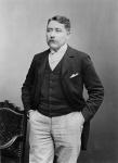 Portrait of Jean Ajalbert (b/w photo)