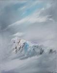 Snowdon 1, 2014, (oil on canvas)