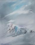 Snowdon 1, 2014, (oil on canvas)