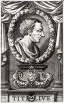 Titus Livius known as Livy (59BC-17AD) (engraving)