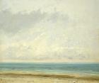 Calm Sea, 1866 (oil on canvas)