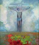 The Crucifixion, c.1910 (oil on card)