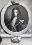 James Douglas, 2nd Duke of Queensberry, engraved by Louis du Guernier II (engraving)
