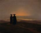 Sunset (Brothers) c.1830-35 (oil on canvas)