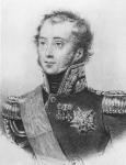 Louis-Auguste-Victor, Count de Ghaisnes de Bourmont (engraving)