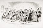 The Dancing School, illustration from 'Bleak House' by Charles Dickens (1812-70) published 1853 (litho)