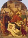 The Carrying of the Cross (oil on panel)