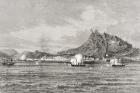 Bombardment of Alicante during Third Carlist War, from 'The Illustrated London News', 11th October 1873 (litho)