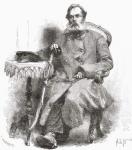 Nikolai Sazontovich Ilyin, from 'El Mundo en la Mano', published 1878 (litho)