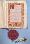 Ratification by Edward VI (1537-53) of the Treaty of Boulogne, 25th May 1550 (vellum)