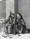 Converte Angliam, or It is a foolish Sheep that makes the Wolf her Confessor, 19th Century (engraving)