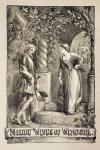 Illustration for The Merry Wives of Windsor, from 'The Illustrated Library Shakespeare', published London 1890 (litho)