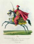 Sultan Mahmud II (1785-1839) 1829 (coloured engraving)