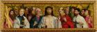 Christ and the Twelve Apostles (oil on wood)