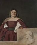 Portrait of a Lady (La Schiavona), c.1510-12 (oil on canvas)