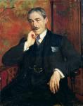 Portrait of Paul Valery (1871-1945), 1923 (oil on canvas)