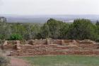 Remains of Pueblo Indian dwellings, built 11th-14th century (photo)