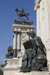 Monument to Alfonso XII (1857-85) (bronze & marble)