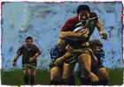 Rugby, 2009 (acrylic)